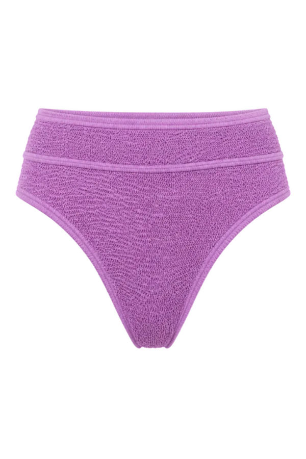 TURKS & CAICOS HIGH-WAISTED FULL COVERAGE BIKINI BOTTOM