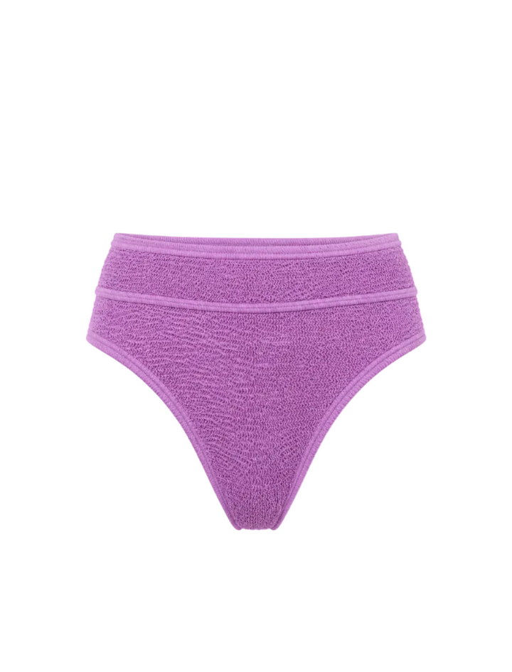 TURKS &amp; CAICOS HIGH-WAISTED FULL COVERAGE BIKINI BOTTOM