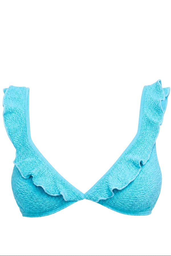 COZUMEL RUFFLES BIKINI TOP
