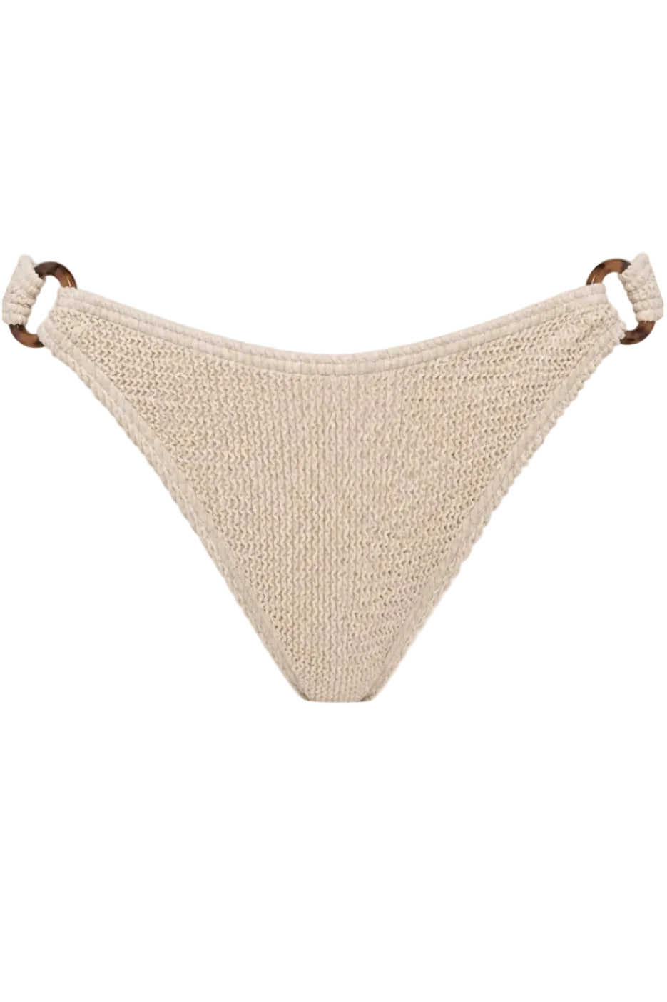 MILAN TORTOISE RING MID COVERAGE BIKINI BOTTOM