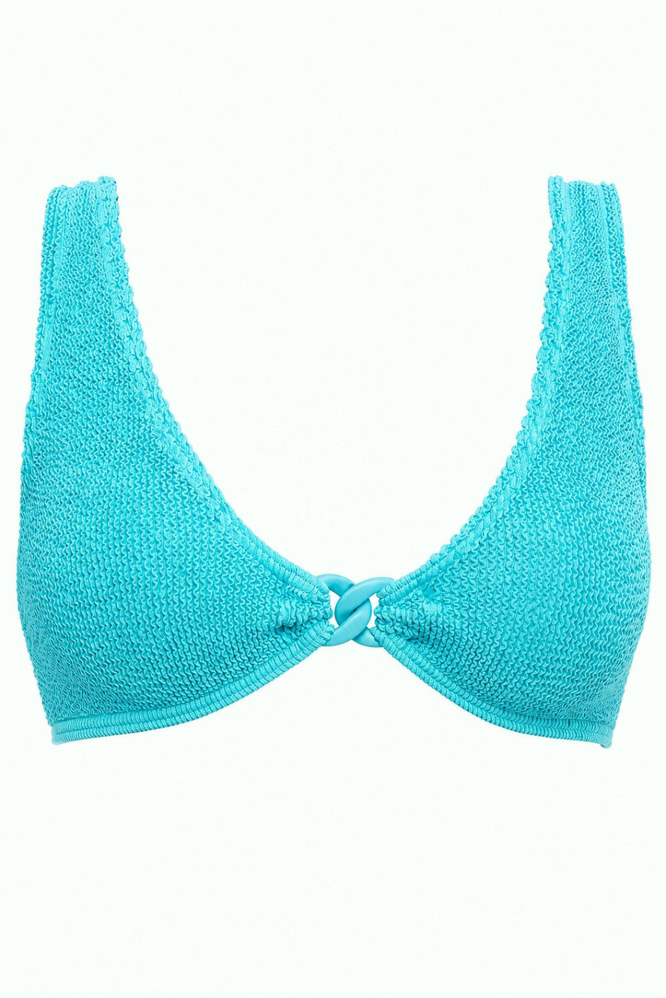 DUBLIN CHAIN SCOOP NECK BIKINI TOP