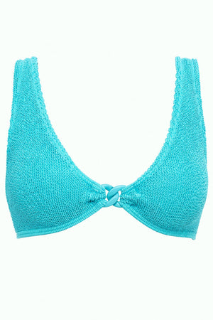 DUBLIN CHAIN SCOOP NECK BIKINI TOP