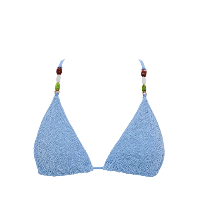 CORFU STONES TRIANGLE BIKINI TOP