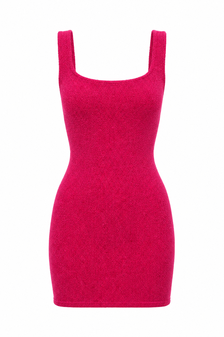 Athens Classic Square Neck Low Back One Size DRESS