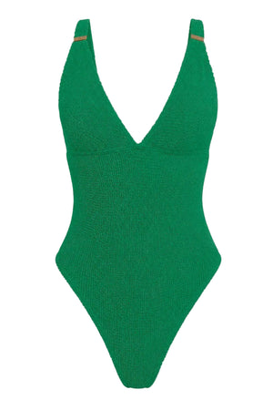 PARIS GOLD SLIDER ONE PIECE SWIMSUIT
