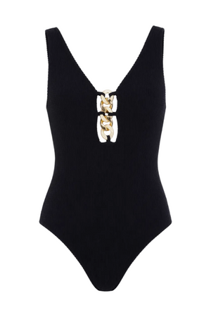 SEYCHELLES CHAIN ONE PIECE SWIMSUIT