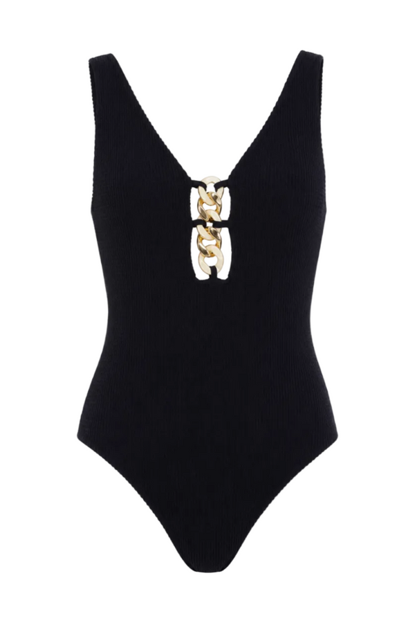 SEYCHELLES CHAIN ONE PIECE SWIMSUIT