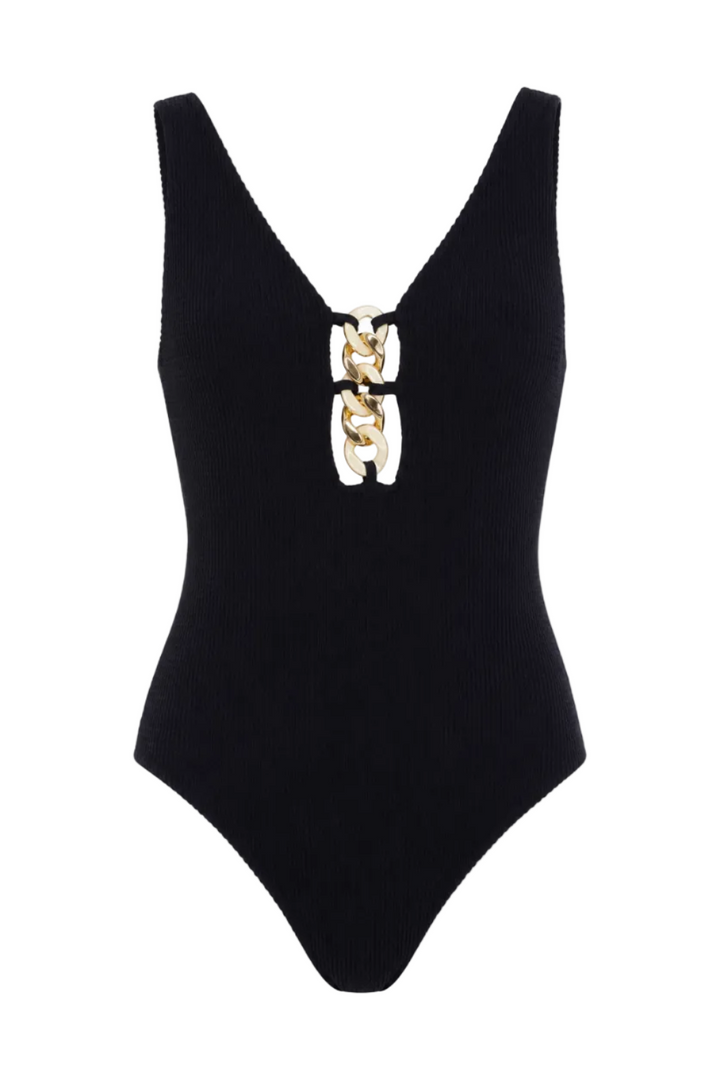 SEYCHELLES CHAIN ONE PIECE SWIMSUIT