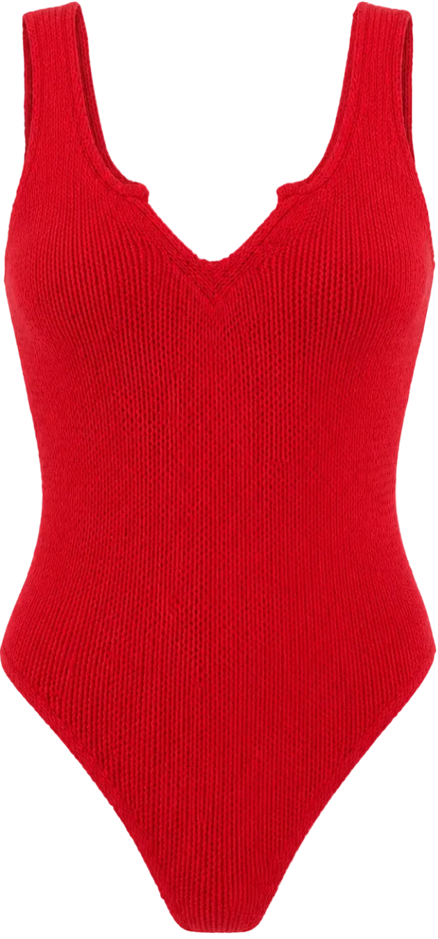 ST BARTS V-CUT ONE PIECE SWIMSUIT
