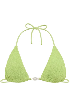 ALEXANDRIA STONE TRIANGLE STRINGS BIKINI TOP