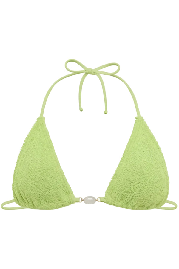 ALEXANDRIA STONE TRIANGLE STRINGS BIKINI TOP