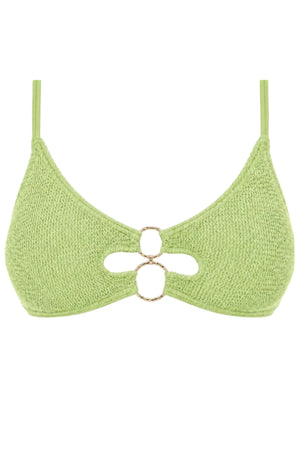 DUBAI MULTI GOLD RING BRALETTE BIKINI TOP