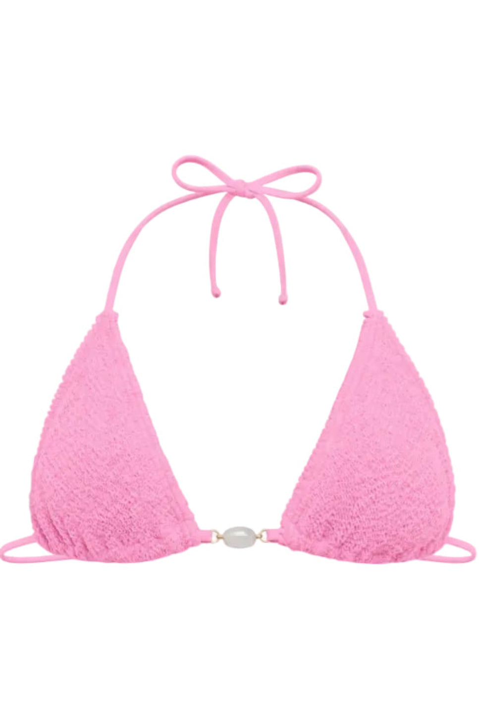ALEXANDRIA STONE TRIANGLE STRINGS BIKINI TOP