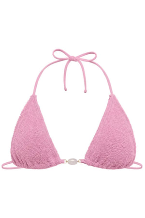 ALEXANDRIA STONE TRIANGLE STRINGS BIKINI TOP