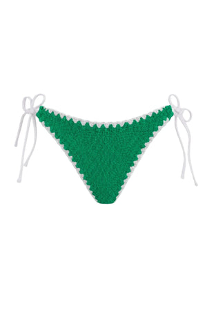 CROCHET JAMAICA TIE SIDE BIKINI BOTTOM