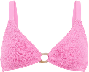 GALAPAGOS PEARL RING BRALETTE BIKINI TOP