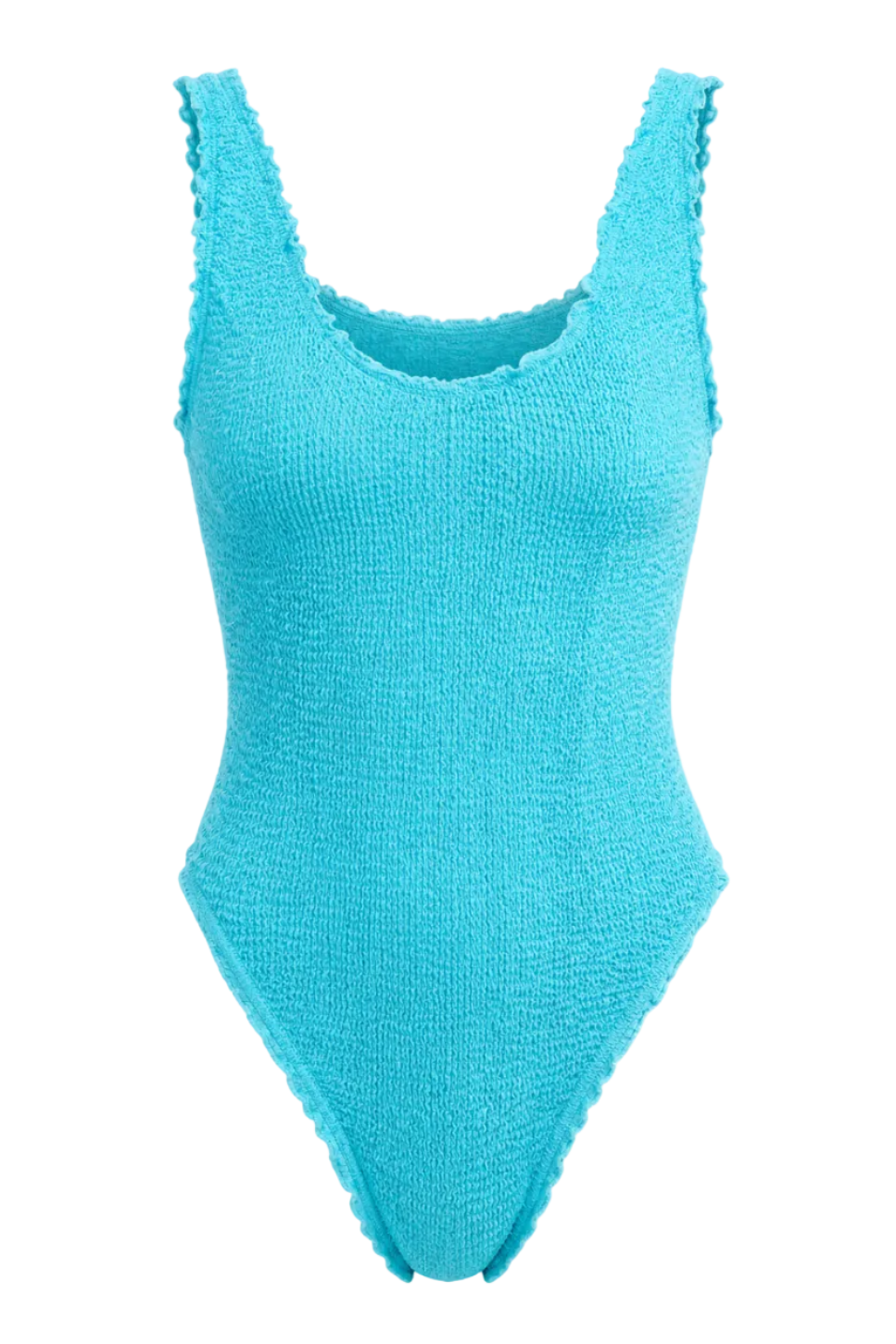 BERMUDA SCALLOPED ONE PIECE SWIMSUIT