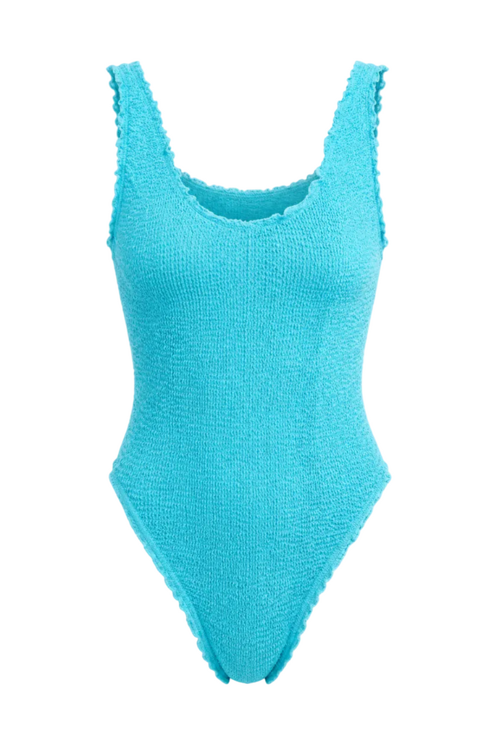 BERMUDA SCALLOPED ONE PIECE SWIMSUIT