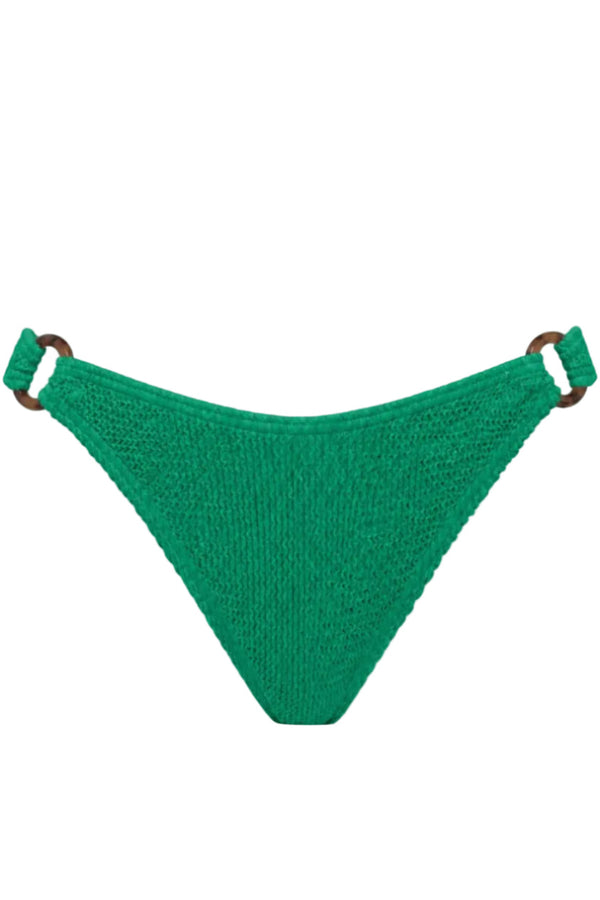 MILAN TORTOISE RING MID COVERAGE BIKINI BOTTOM