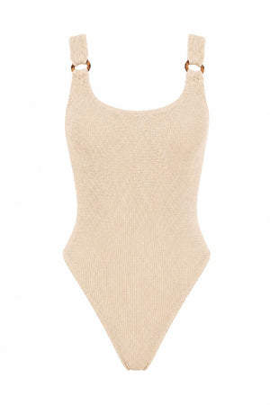 MILAN TORTOISE RINGS ONE PIECE SWIMSUIT