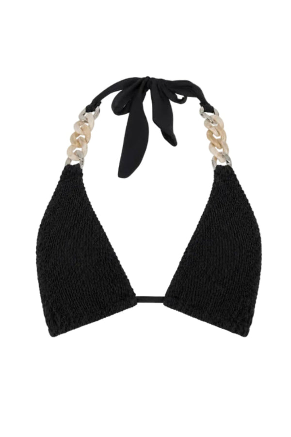SEYCHELLES CHAIN TRIANGLE BIKINI TOP