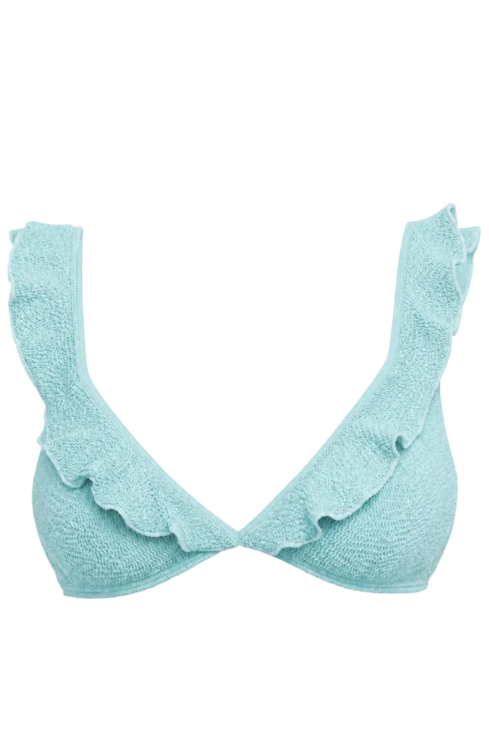 COZUMEL RUFFLES BIKINI TOP