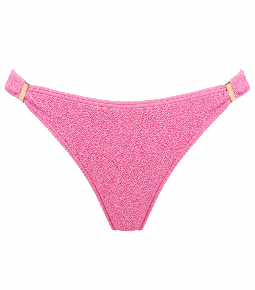 PARIS GOLD SLIDERS FULL COVERAGE BIKINI BOTTOM