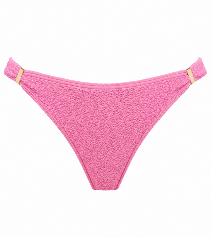 PARIS GOLD SLIDERS FULL COVERAGE BIKINI BOTTOM