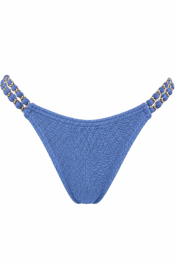 SYDNEY GOLD CHAINS FULL COVERAGE BIKINI BOTTOM