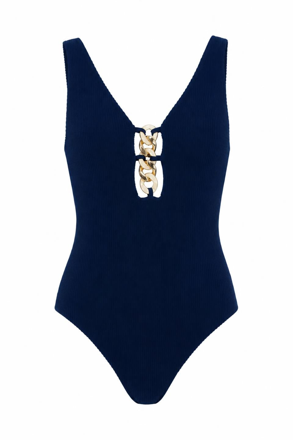 SEYCHELLES CHAIN ONE PIECE SWIMSUIT