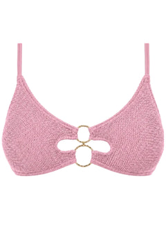 DUBAI MULTI GOLD RING BRALETTE BIKINI TOP