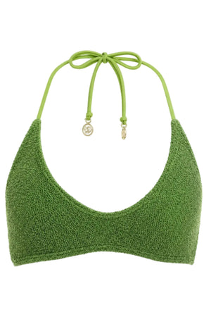 ST LUCIA HALTER SCOOP BIKINI TOP