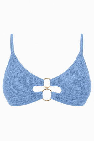 DUBAI MULTI GOLD RING BRALETTE BIKINI TOP