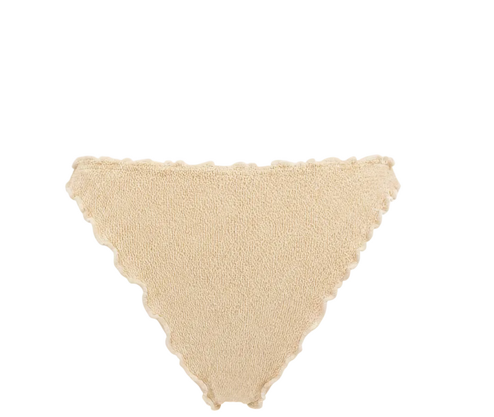 CYPRUS SCALLOPED CHEEKY BIKINI BOTTOM