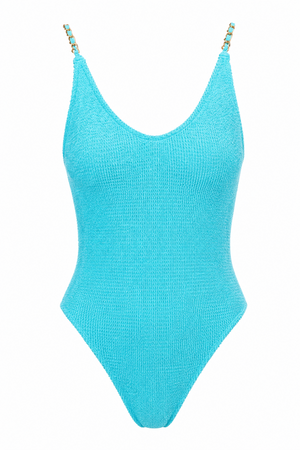 SYDNEY GOLD CHAINS ONE PIECE SWIMSUIT