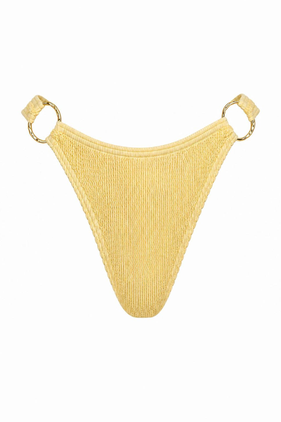 BLUEWATERS GOLD RING MODERATE COVERAGE BIKINI BOTTOM
