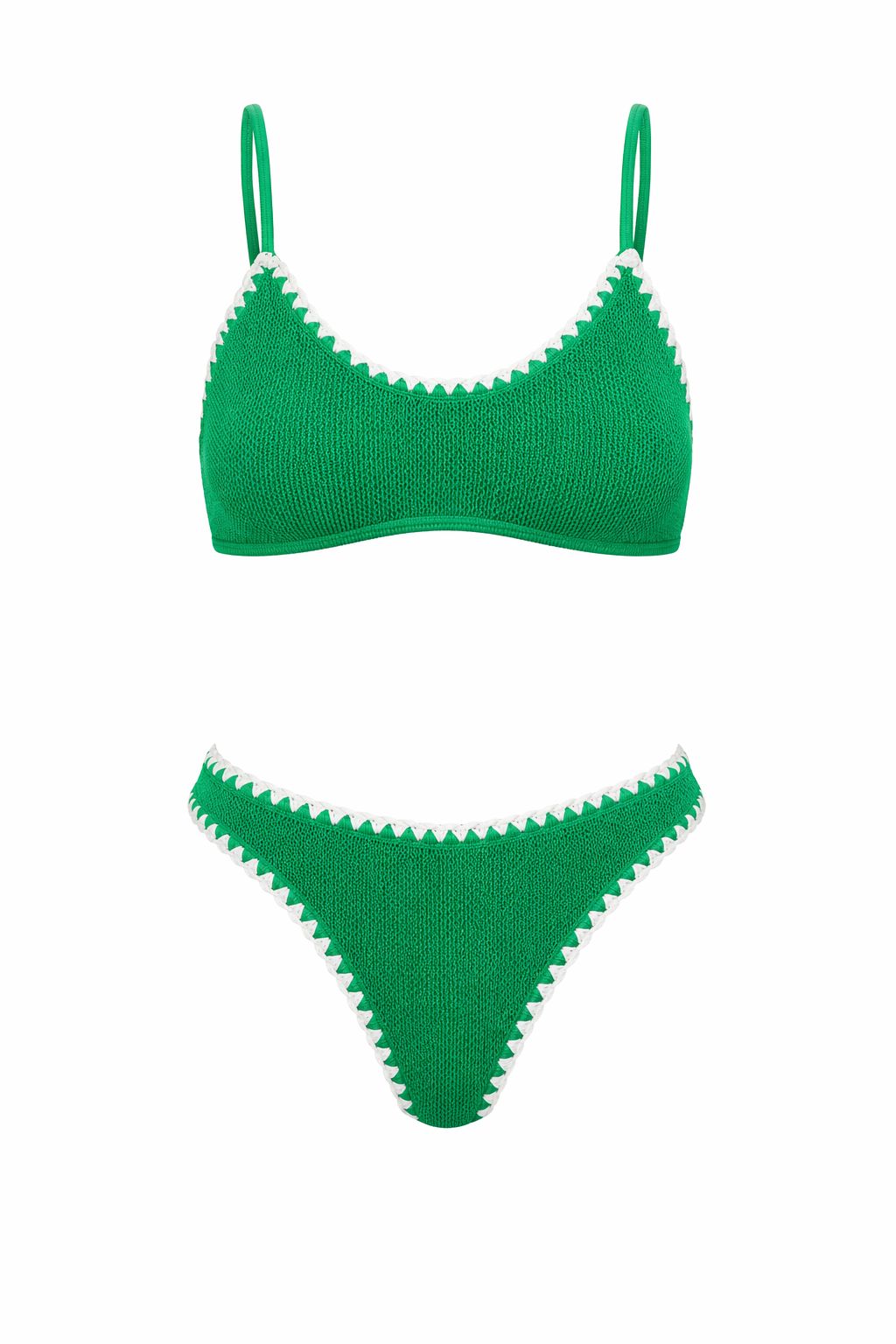 CROCHET BARCELONA FULL COVERAGE BIKINI BOTTOM