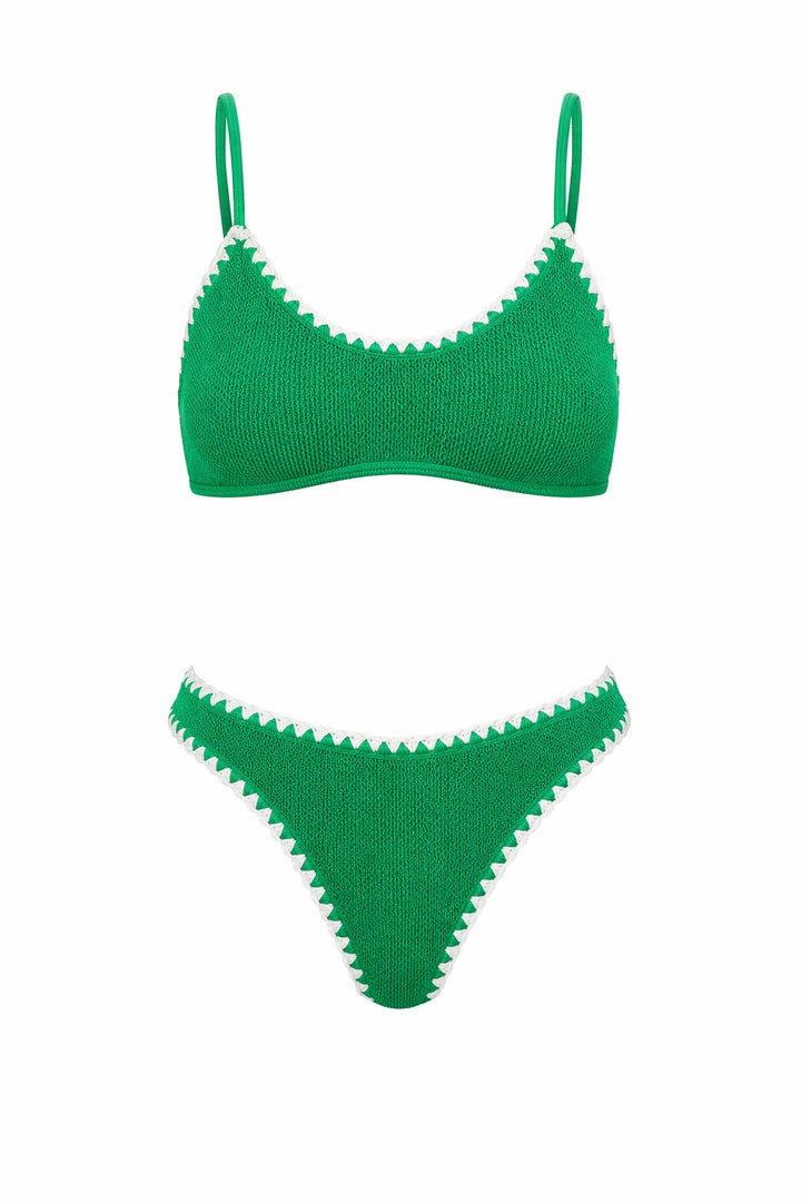 CROCHET BARCELONA FULL COVERAGE BIKINI BOTTOM