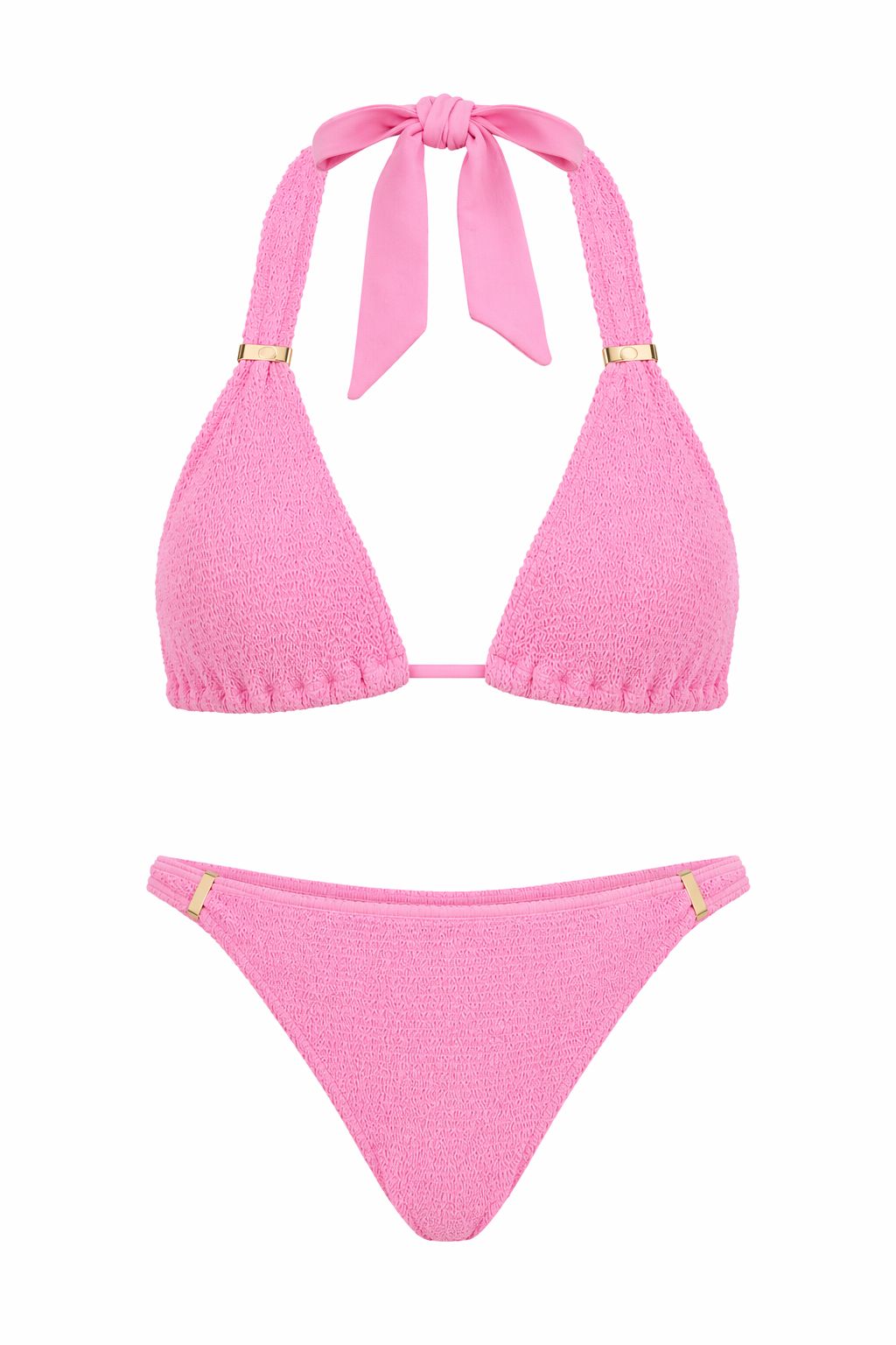 PARIS GOLD SLIDERS FULL COVERAGE BIKINI BOTTOM