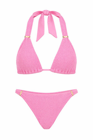 PARIS GOLD SLIDERS FULL COVERAGE BIKINI BOTTOM