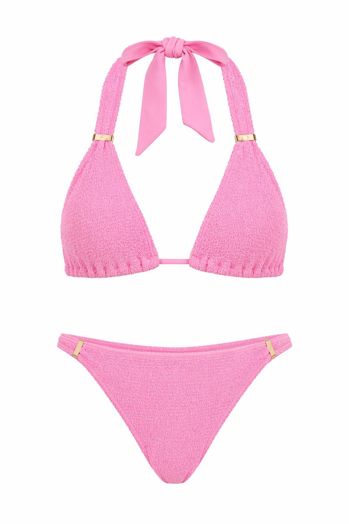PARIS GOLD SLIDERS FULL COVERAGE BIKINI BOTTOM