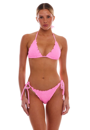 MALTA SCALLOPED TRIANGLE BIKINI TOP