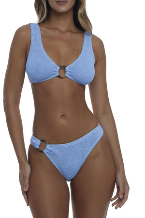 VIENNA TORTOISE RING FULL COVERAGE BIKINI BOTTOM