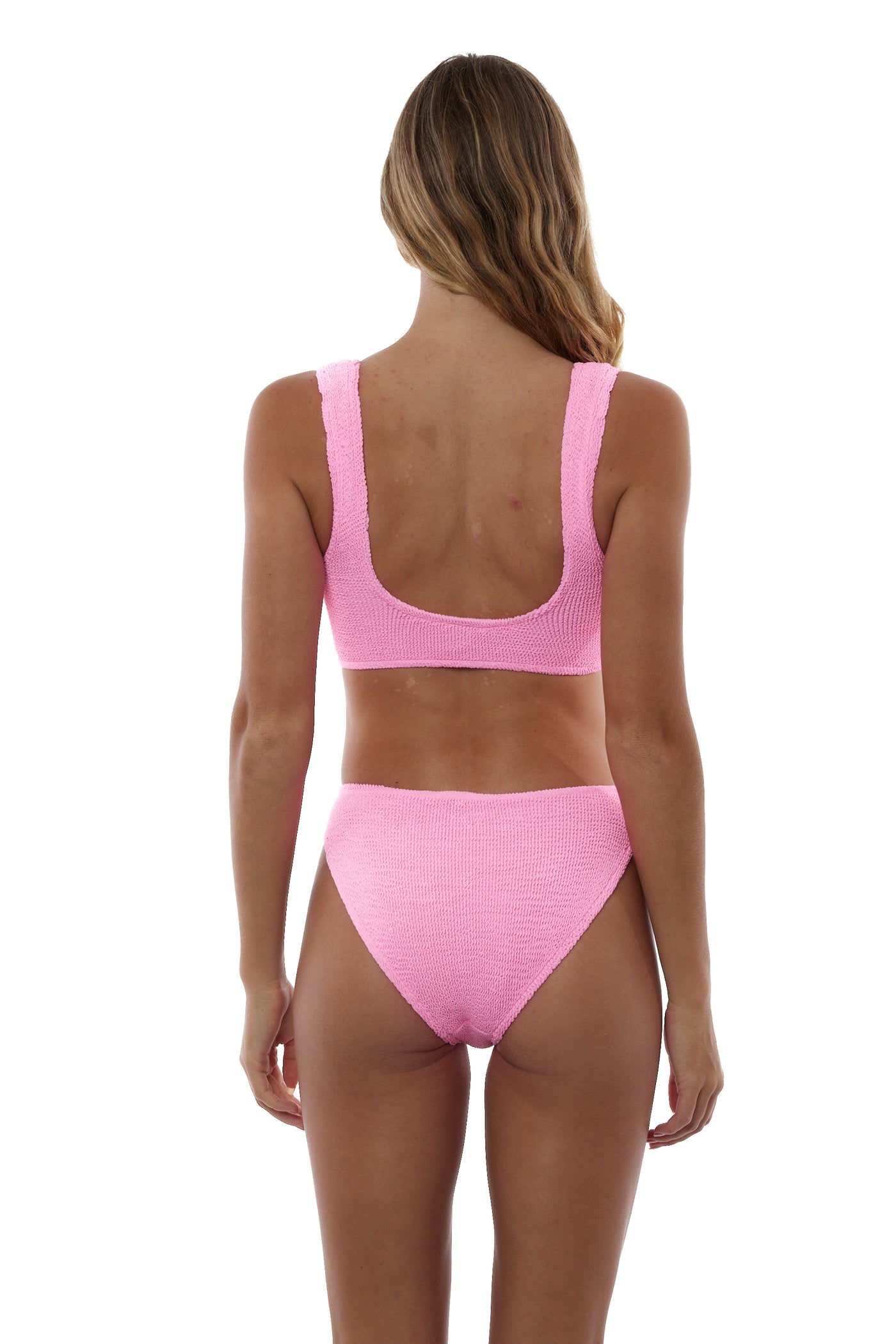 Cancun Classic Seamless One Size Bikini TOP ONLY (Strawberry Pink)