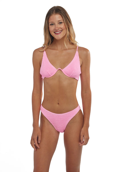 Bahamas Wired Bikini One Size TOP ONLY (Strawberry Pink)