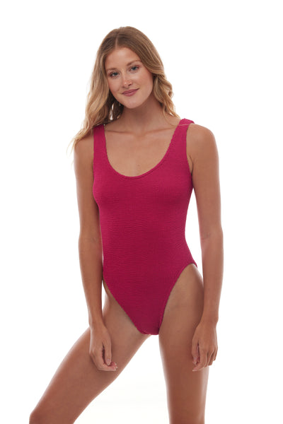 Marbella Classic MATTE One Size One Piece Bikini Swimsuit