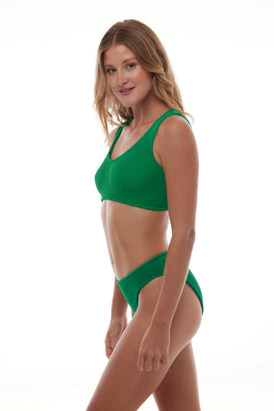 Cancun Classic Seamless Full One Size Bikini BOTTOM ONLY (Jade)