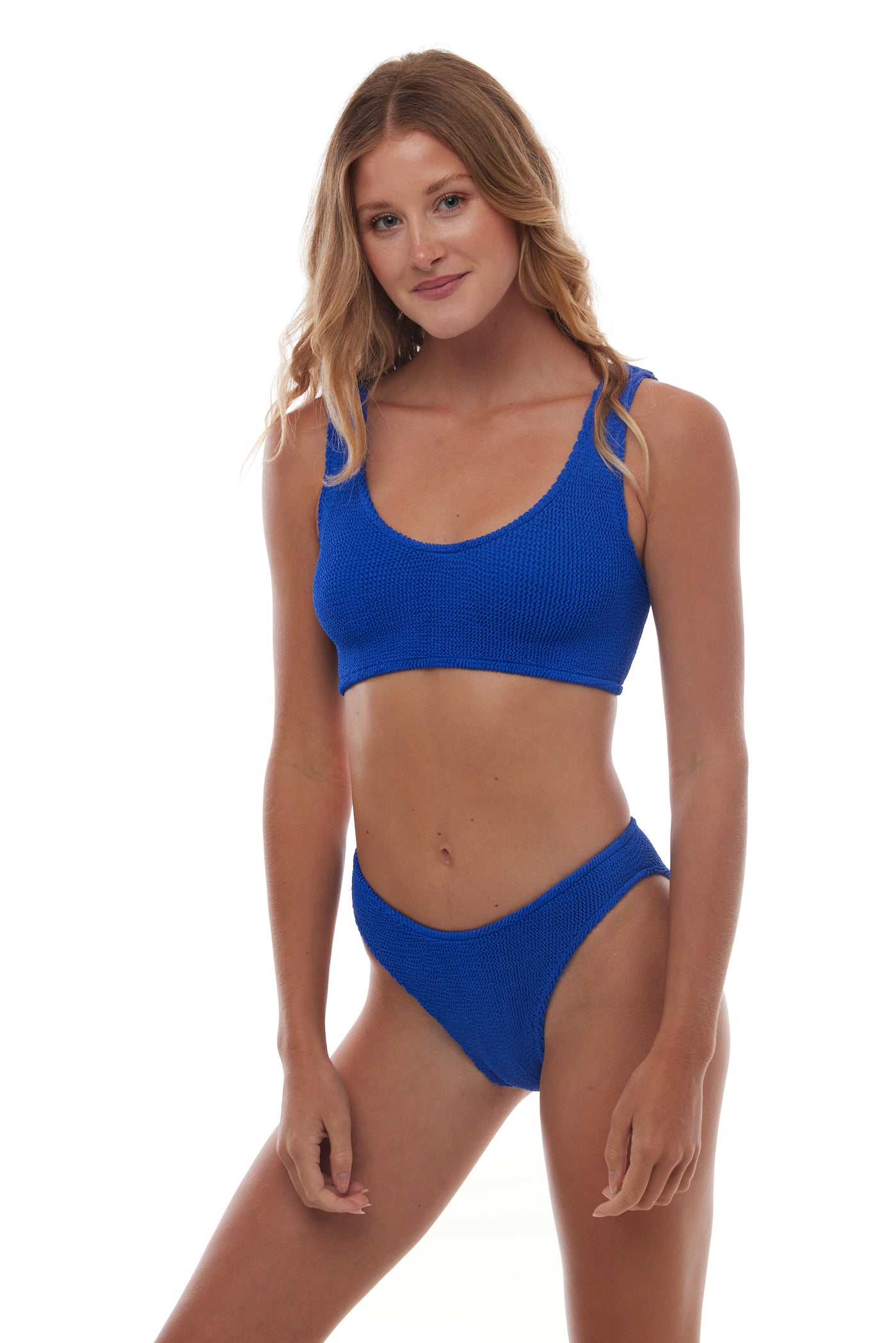 Cancun Classic Seamless One Size Bikini TOP ONLY (Royal Blue)