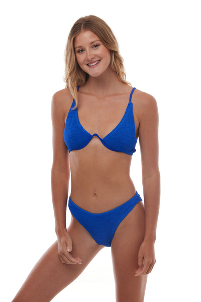 Bahamas Wired Bikini One Size TOP ONLY (Royal Blue)